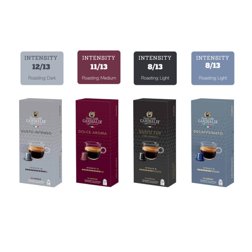 Nespresso® Coffee Capsules Garibaldi